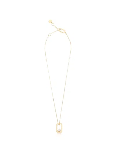 Allsaints Ellie Hex Necklace In Gold