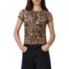 Allsaints Ellie Mesh Print T-shirt