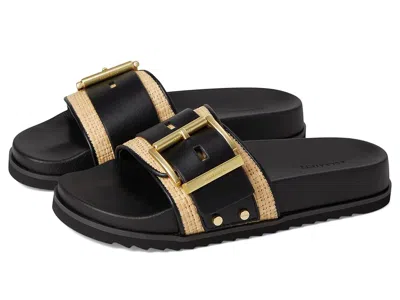 Allsaints Ellie Raffia Slider In Multi
