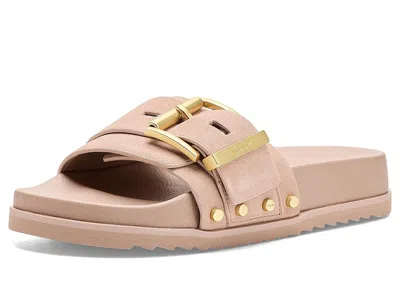 Allsaints Ellie Stud Slider In Pink
