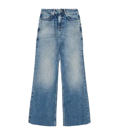 Allsaints Ember Flared Jeans In Blue