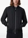 Allsaints Embroidered Zip-front Reversible Bomber Jacket