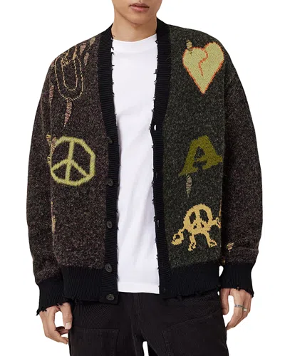 ALLSAINTS EMOTIVE OVERSIZED CARDIGAN