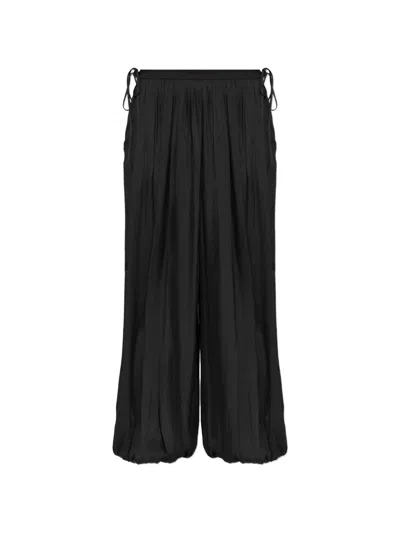 Allsaints Eshe Drawstring-waist Trousers In Black