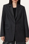 Allsaints Essie Blazer In Black