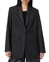Allsaints Essie Blazer In Black