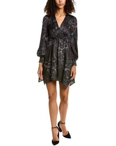 Allsaints Esta Angelica Dress In Black