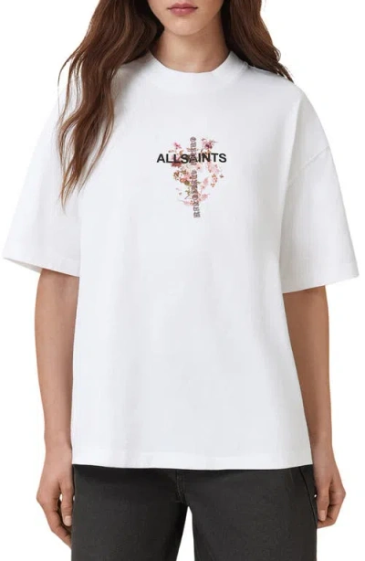 Allsaints Eternal Etta Cotton Graphic T-shirt