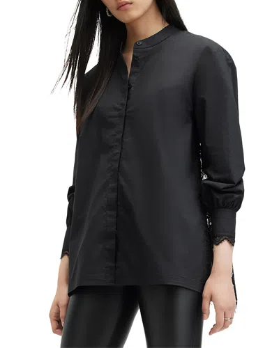 Allsaints Ethel Blouse In Black