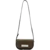 Allsaints Etta Leather Satchel Crossbody Bag In Brown