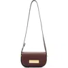 Allsaints Etta Leather Crossbody Bag In Red