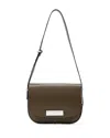 Allsaints Etta Leather Satchel In Green