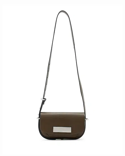 ALLSAINTS ETTA LEATHER SATCHEL CROSSBODY