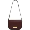 Allsaints Etta Leather Shoulder Bag In Red