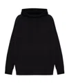 Allsaints Etti Drawstring Hoodie In Black