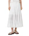 Allsaints Eva Tiered Midi Skirt