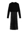 Allsaints Evia 2-in-1 Dress In Black