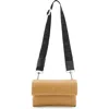 Allsaints Ezra Logo Strap Leather Crossbody Bag In Palisade Tan