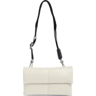 Allsaints Ezra Quilted Crossbody Bag In Pampas White