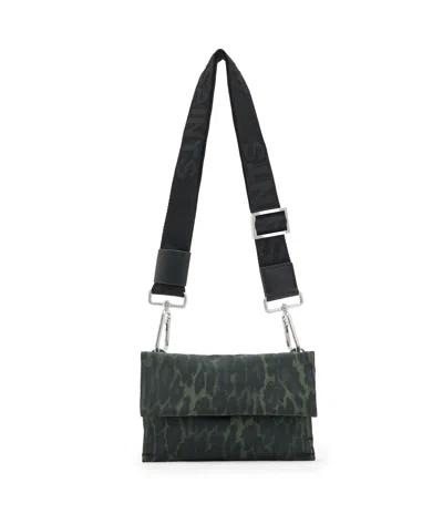 Allsaints Ezra Rec Crossbody In Green