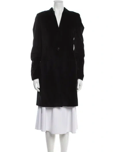 Pre-owned Allsaints Faux Fur Jacket In Black