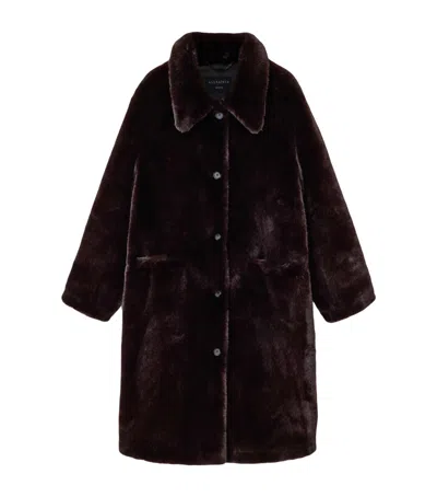 ALLSAINTS FAUX FUR SORA COAT