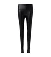 Allsaints Faux Leather Cora Leggings In Black