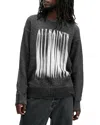 Allsaints Fayde Regular Fit Logo Sweater In Washed Black