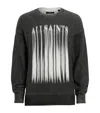 Allsaints Fayde Regular Fit Logo Sweater In Black