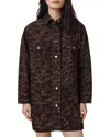 Allsaints Faye Oversized Shacket Dress