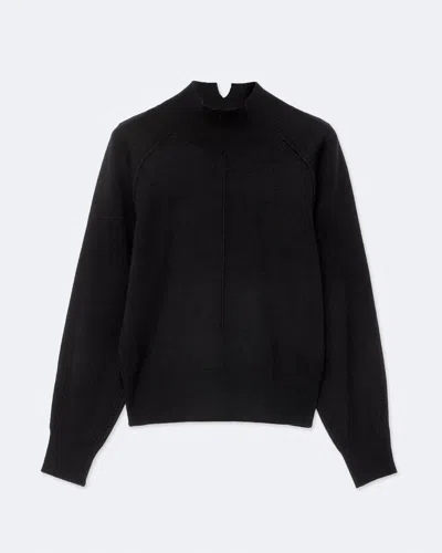 Allsaints Fedi Cashmere-blend Sweater In Blue