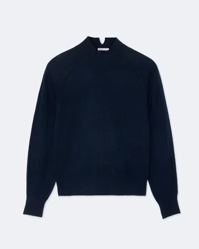 Allsaints Fedi Cashmere-blend Sweater In Blue