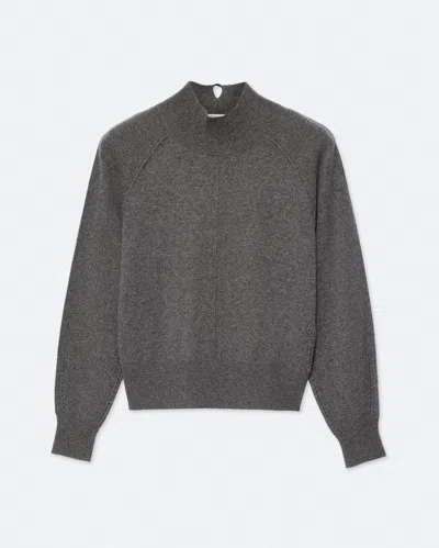 Allsaints Fedi Cashmere-blend Sweater In Gray