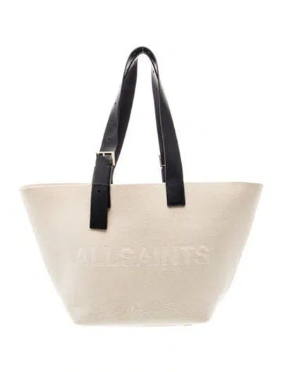 Pre-owned Allsaints Felt Tote