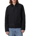 Allsaints Fenway Cotton Blend Jacket In Black