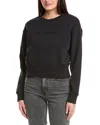 Allsaints Fern Embellished Sweatshirt In Black