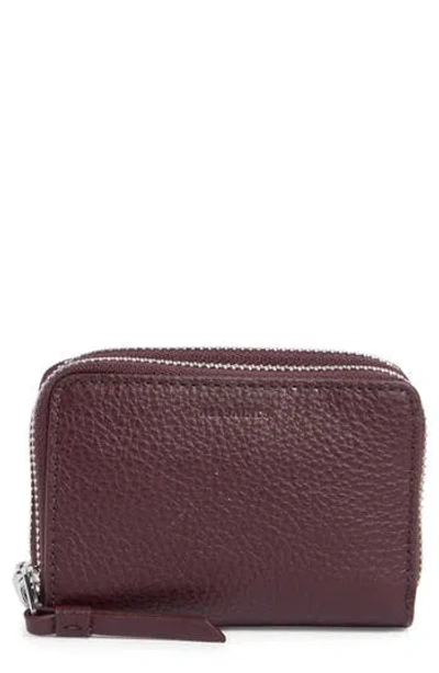 Allsaints Fetch Card Wallet In Brown