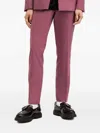 Allsaints Aura Skinny Fit Stretch Pants In Pink