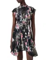 Allsaints Fleur Handkerchief Hem Dress