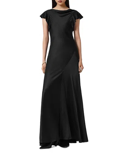 Allsaints Flora Dress In Black