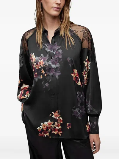 Allsaints Floral-lace Blouse