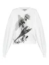 Allsaints Lyss Lila Graphic Cotton Sweatshirt