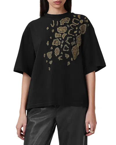 ALLSAINTS FLOW EMBELLSIHED AMELIE TEE
