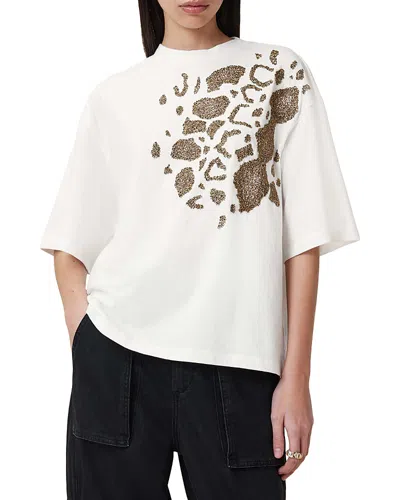 ALLSAINTS FLOW EMBELLSIHED AMELIE TEE