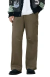 Allsaints Flynn Stretch Cotton Cargo Pants In Cargo Green