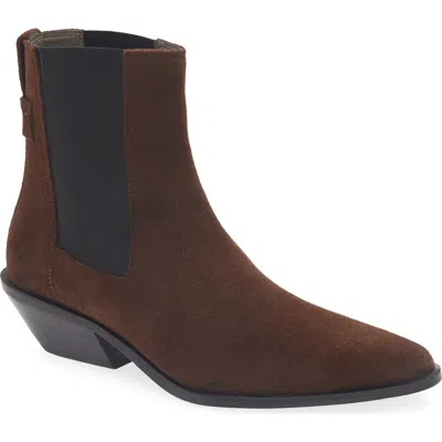 Allsaints Folly Bootie In Brown