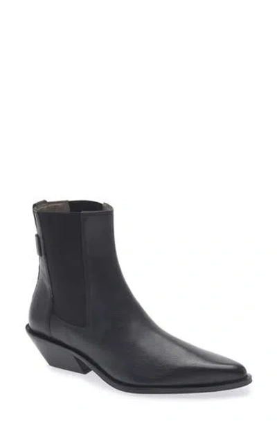 Allsaints Folly Pointed Toe Bootie In Black