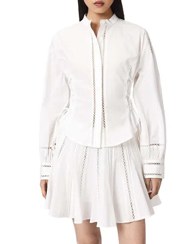 Allsaints Frances Shirt In White