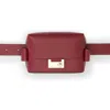 Allsaints Frankie Leather Crossbody Bag In Red