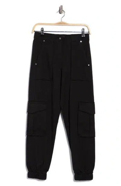 Allsaints Freda Cargo Joggers In Black